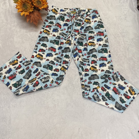 NWT PAJAMARAMA Size L Car Print Pajama Set - Picture 5 of 8